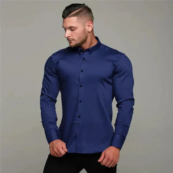 ElasTech Stretch and Wrinkle-Resistant Shirt