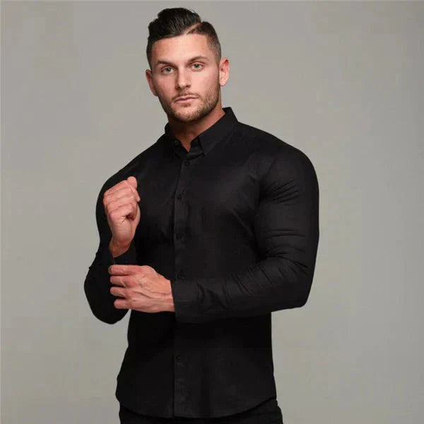 ElasTech Stretch and Wrinkle-Resistant Shirt