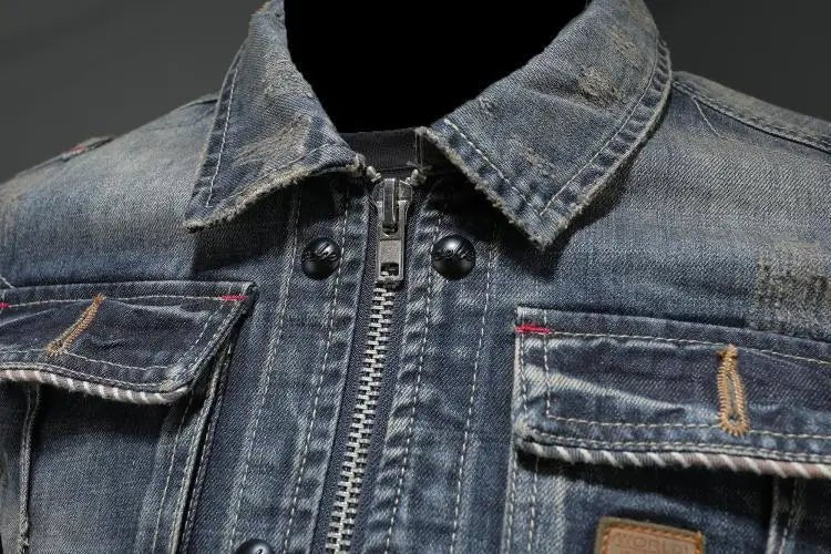 Shess | Vintage-Inspired Carl Denim Jacket