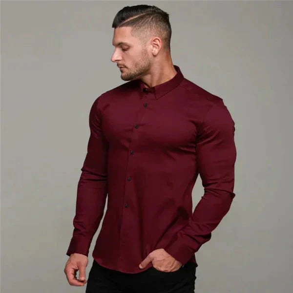 ElasTech Stretch and Wrinkle-Resistant Shirt