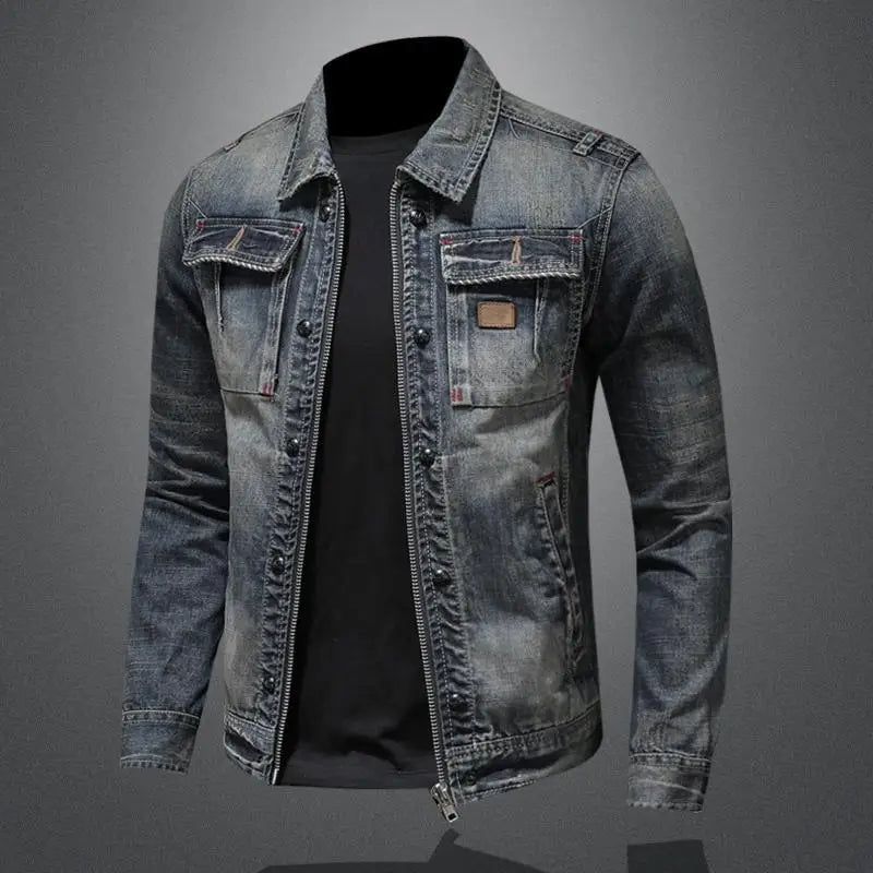 Shess | Vintage-Inspired Carl Denim Jacket